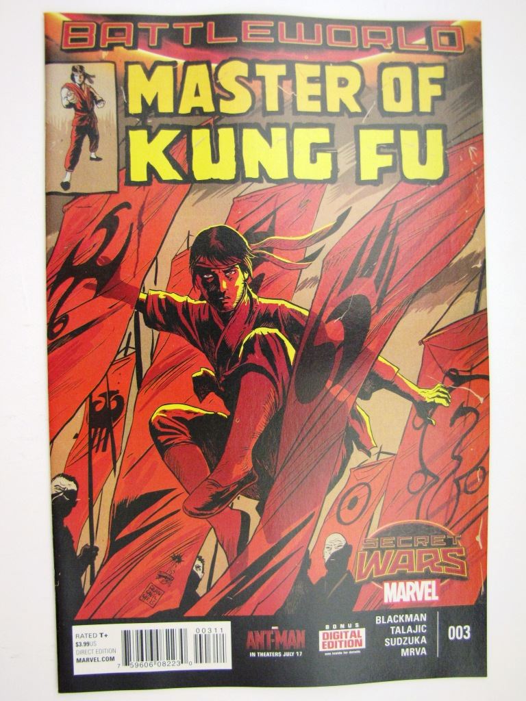 Marvel Comics: MASTER OF KUNG FU #3 SEPTEMBER 2015 # 31I65