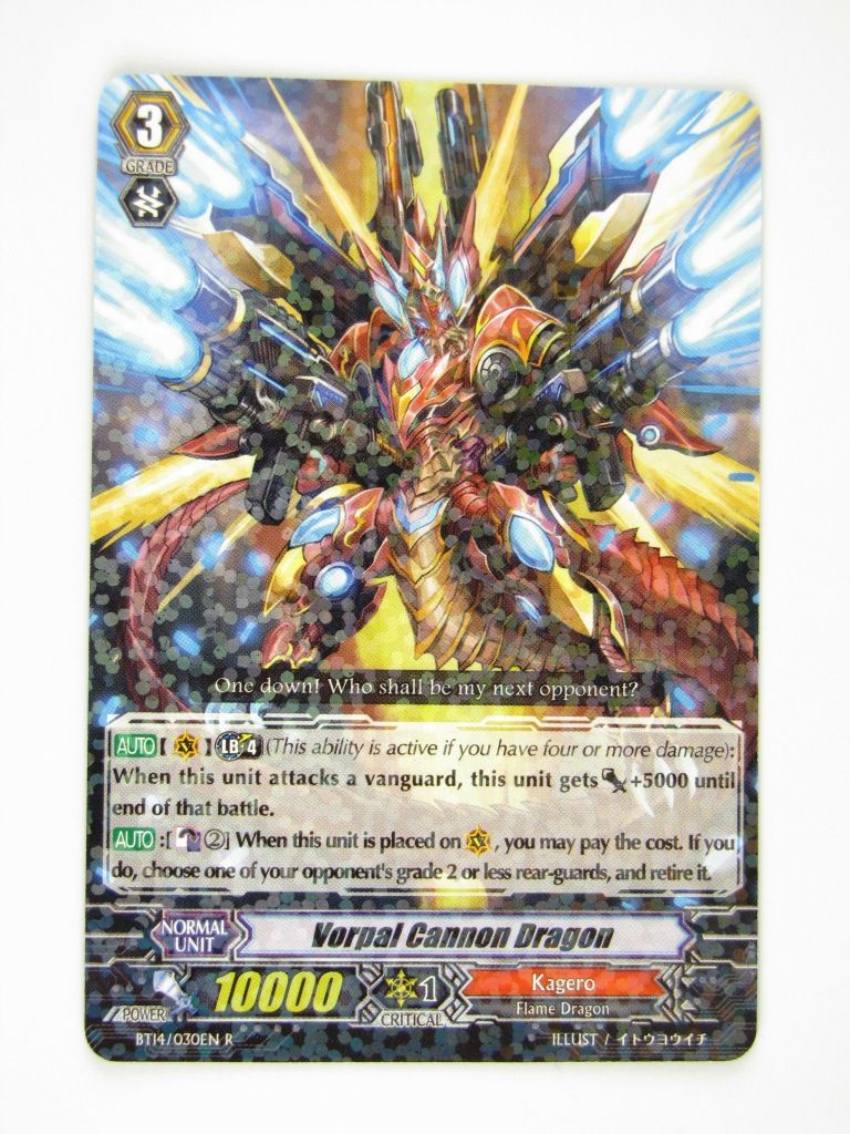 CFV Cards: VORPAL CANNON DRAGON BT14:Brilliant Strike