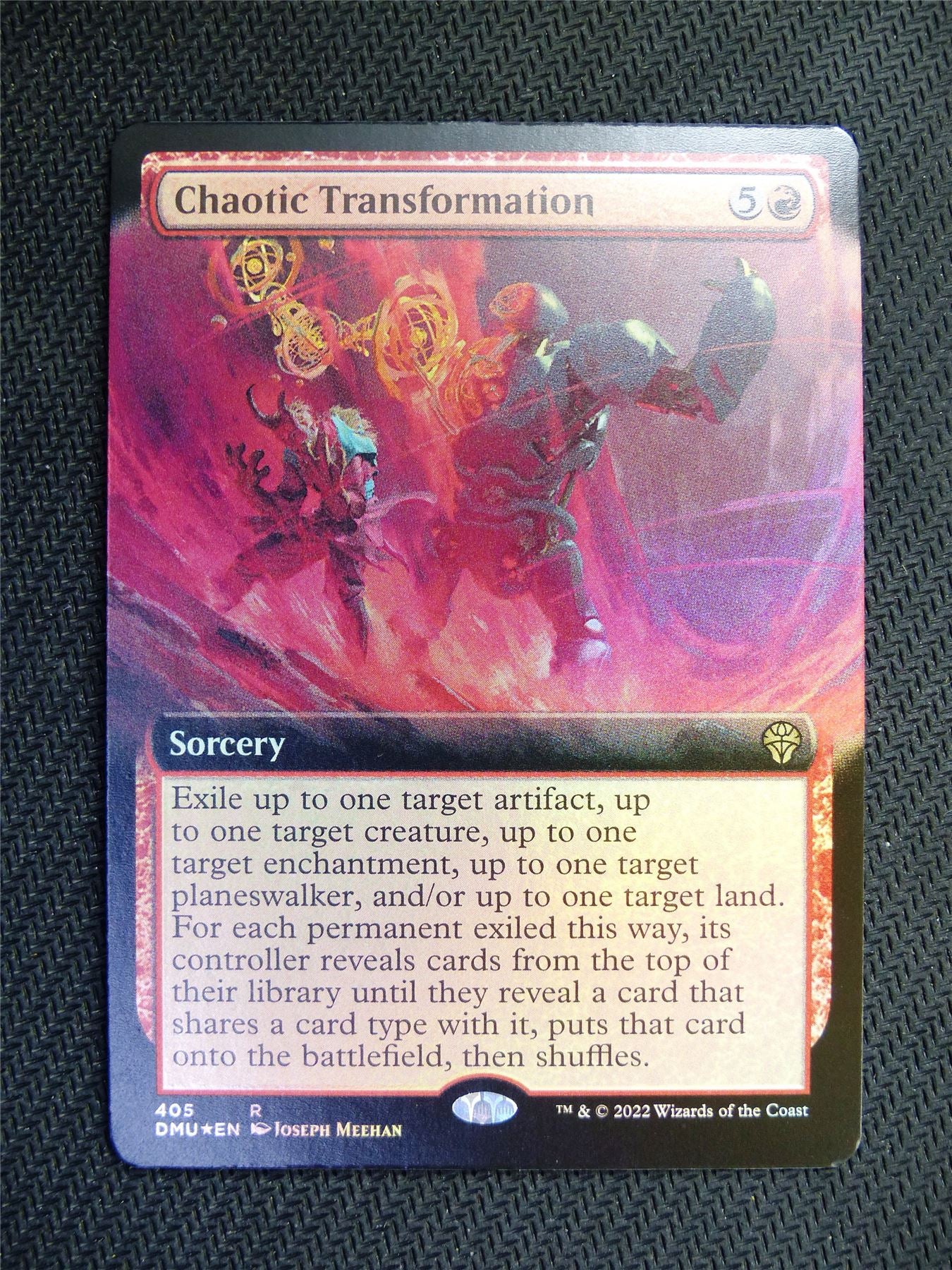 Chaotic Transformation Borderless FOIL - Dominaria United - Mtg Card #7UI