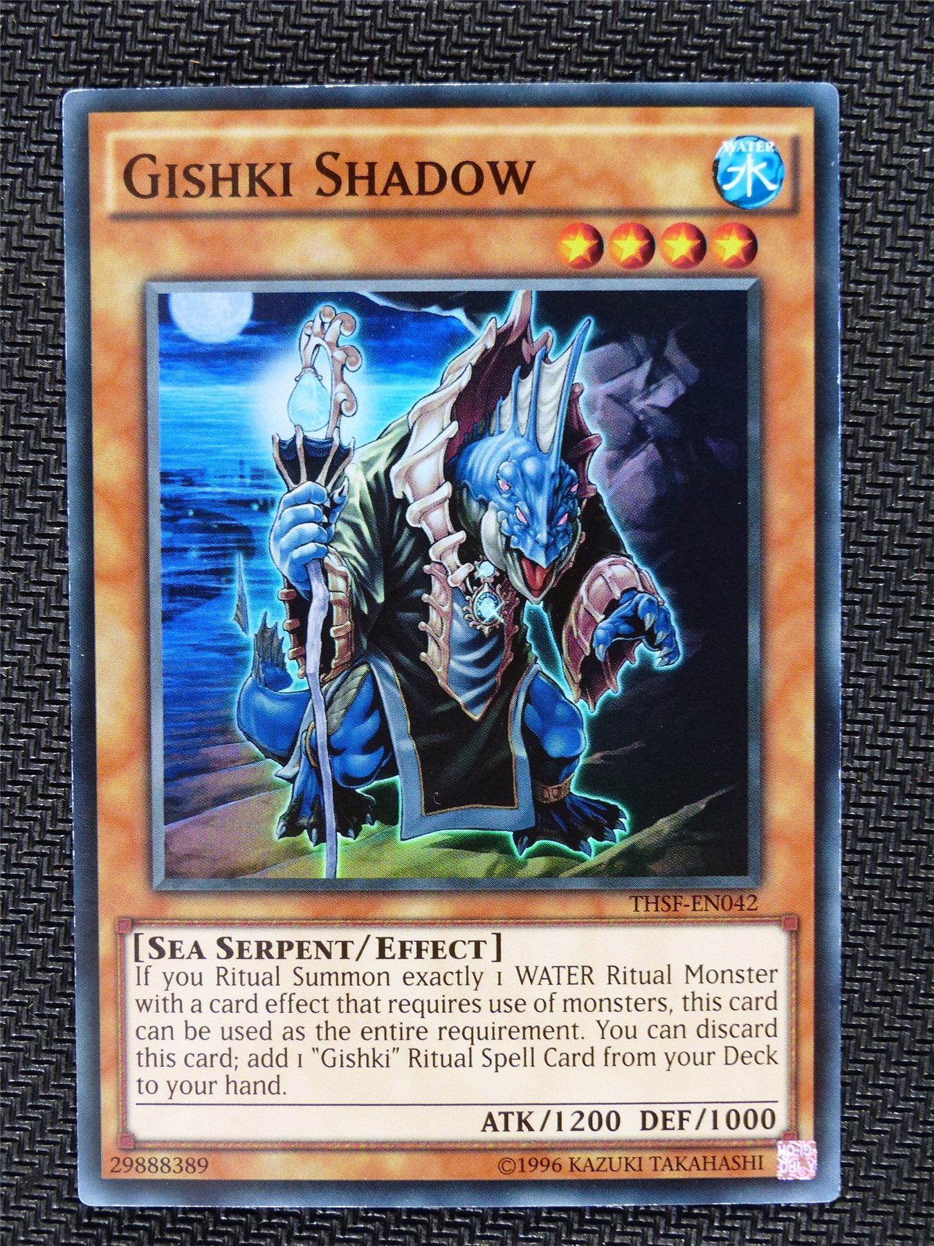 Gishki Shadow - THSF - Super Rare - Yugioh Card # 1B43