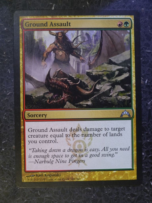 MTG Magic Cards: GROUND ASSAULT # 6J65