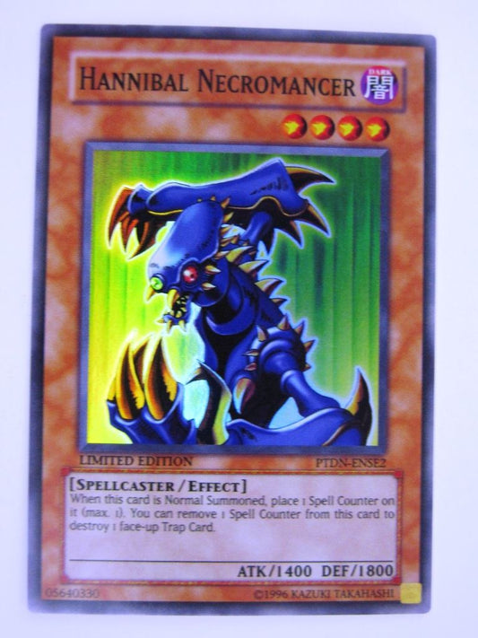 Yugioh Cards: HANNIBAL NECROMANCER PTDN SUPER RARE # 4B32