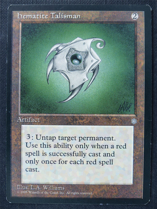Hermatite Talisman - Ice Age - Mtg Magic Cards #2FZ