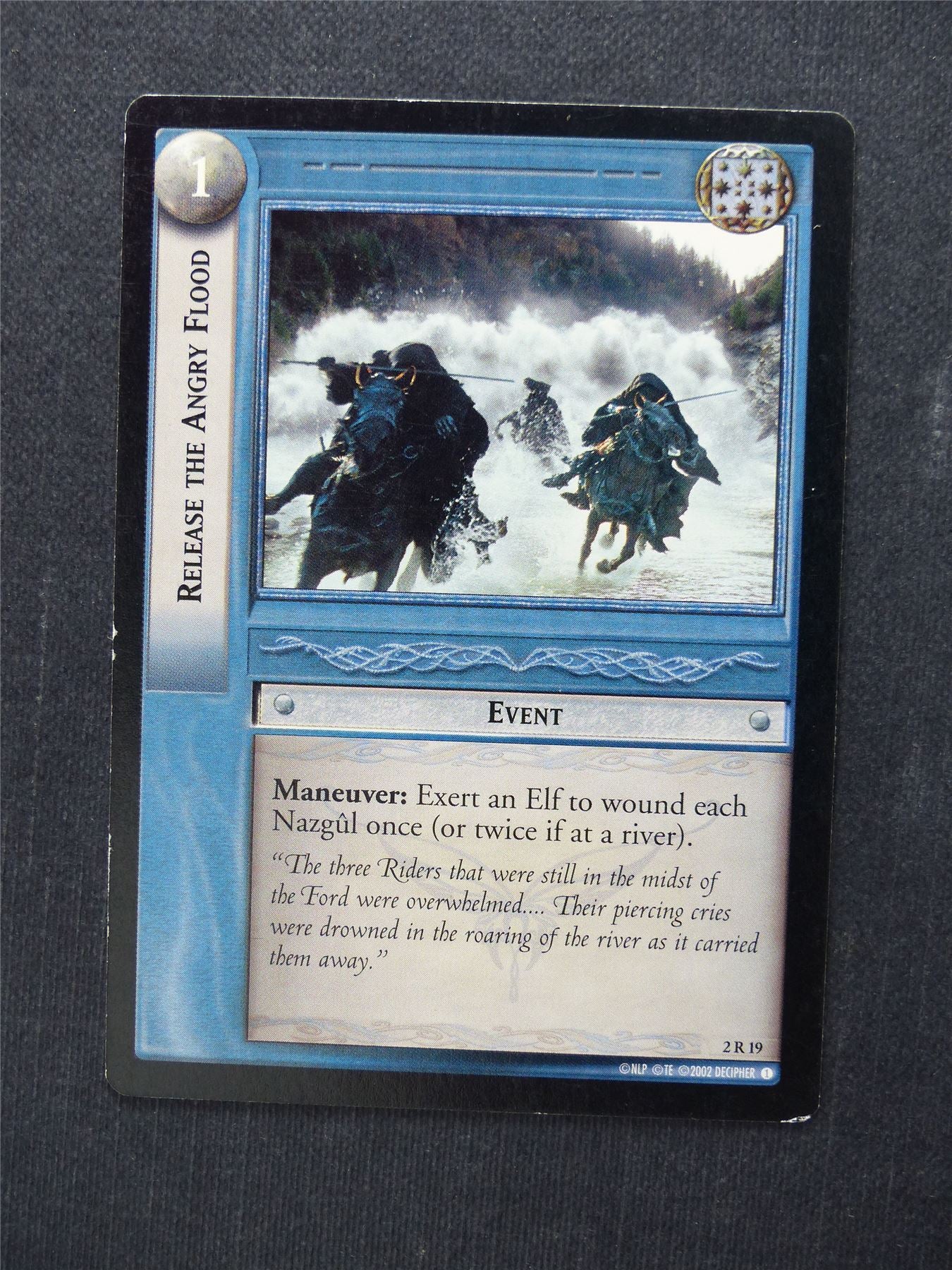 Release the Angry Flood 2 R 19 - LotR Cards #45