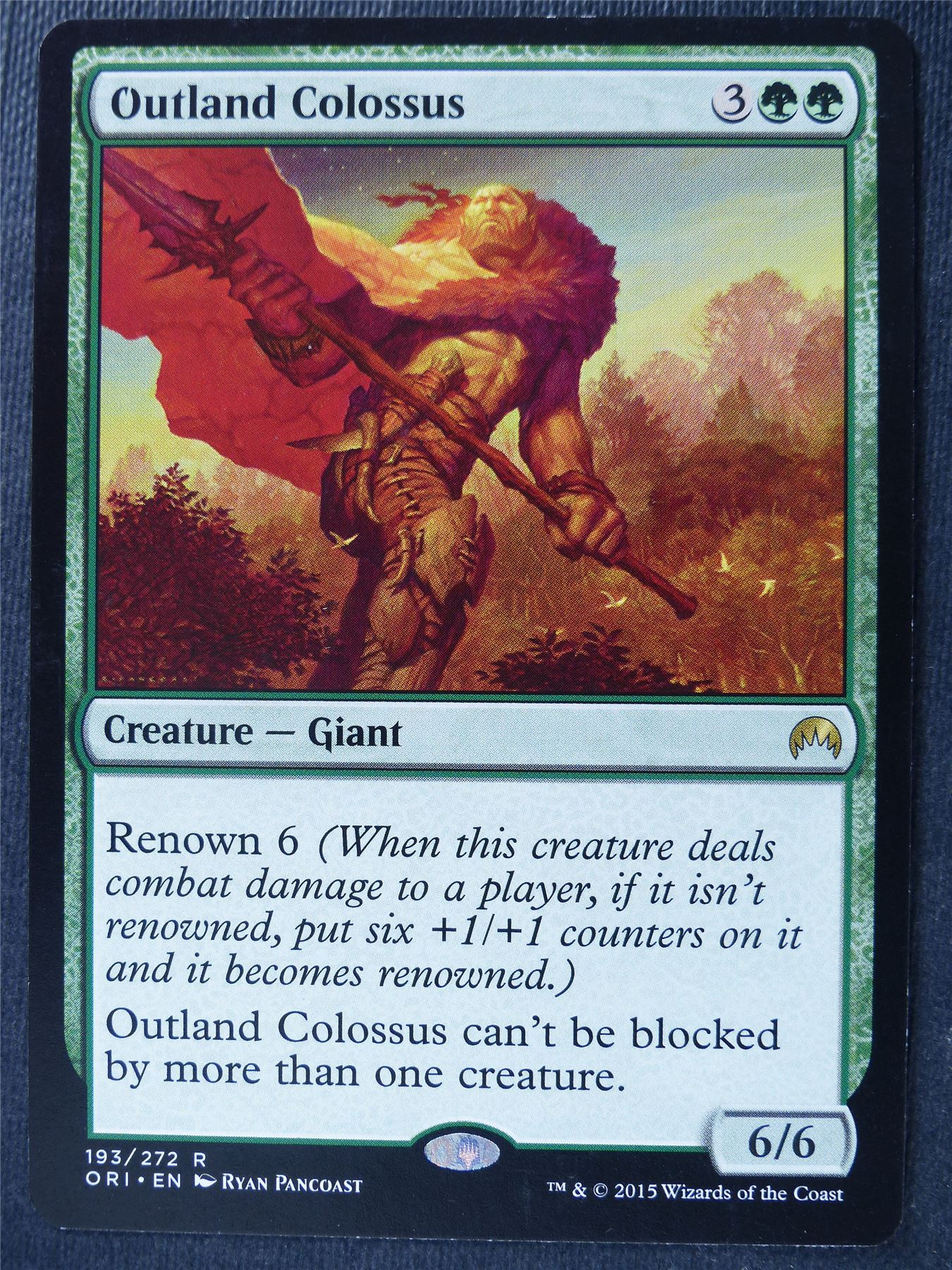 Outland Colossus - Mtg Card #4RH
