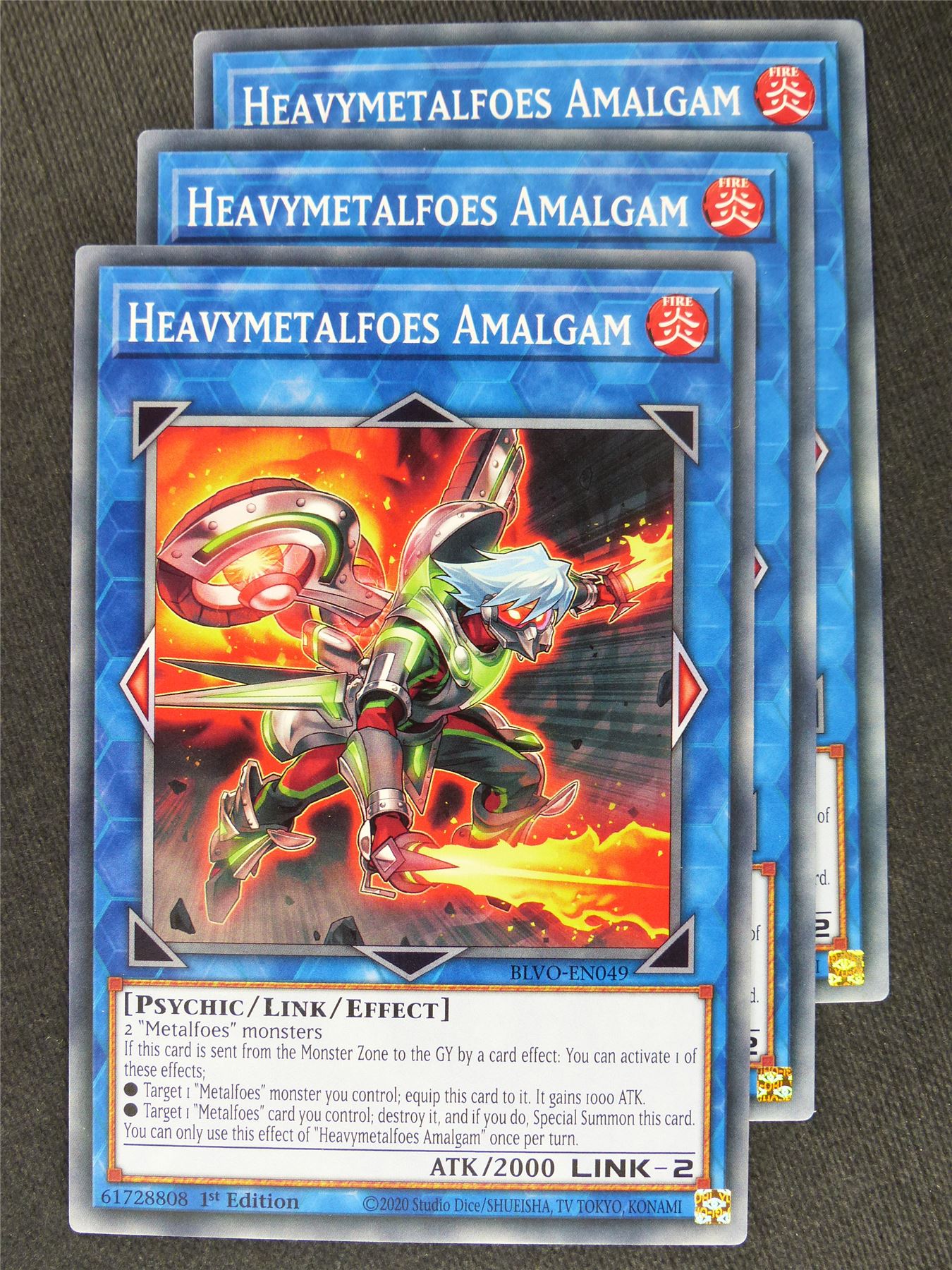 Heavymetalfoes Amalgam x3 - Yugioh Cards #YE