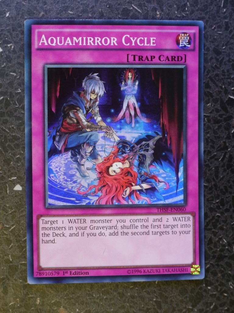 Yugioh Cards: AQUAMIRROR CYCLE THSF SUPER RARE # 3E98