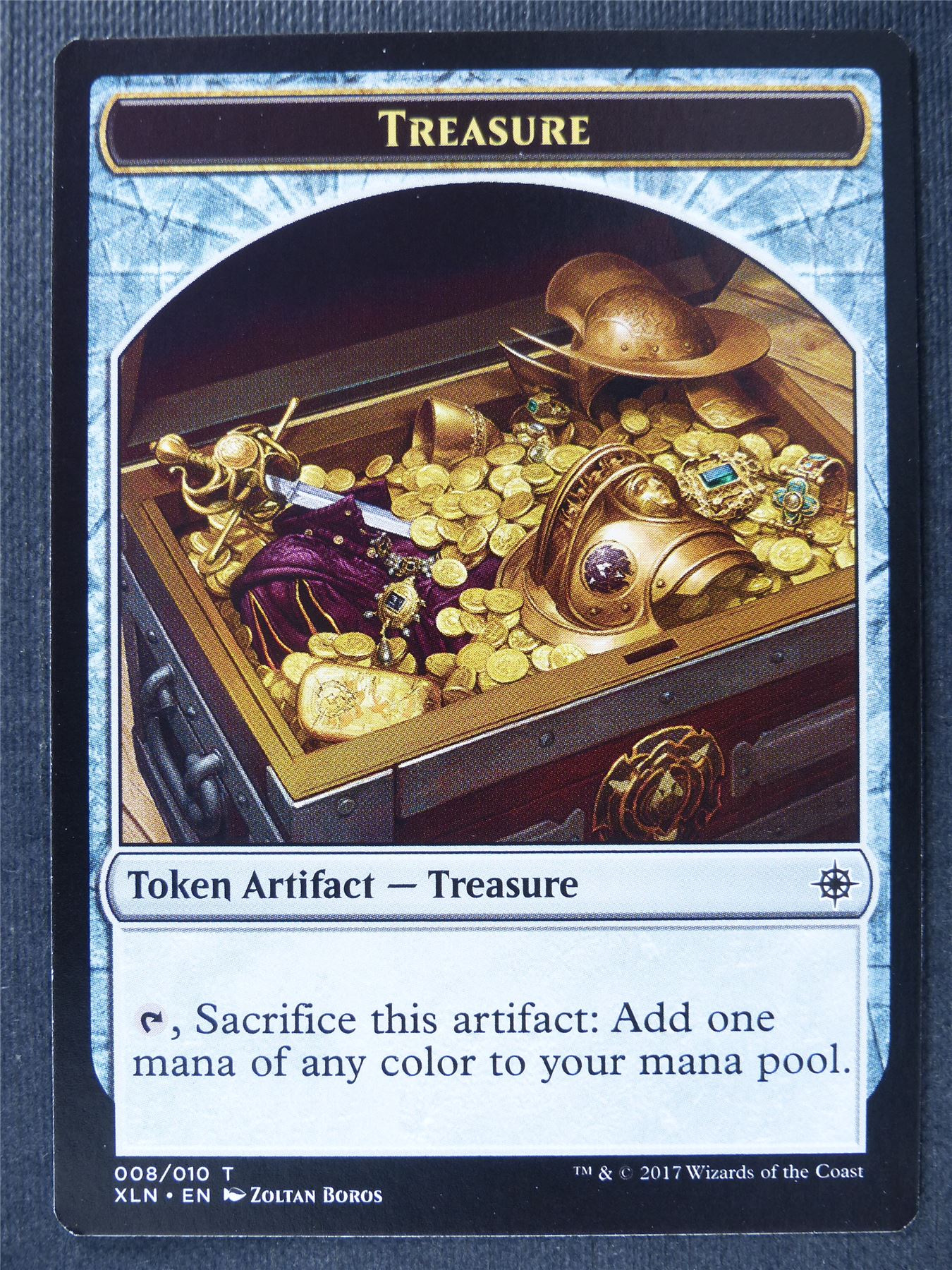 Treasure / Dinosaur Token - Mtg Card #1SM