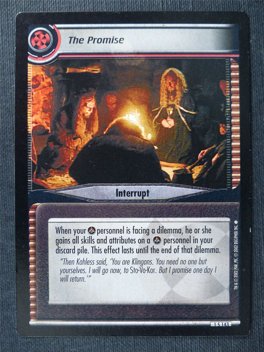 The Promise - Star Trek Cards #WY