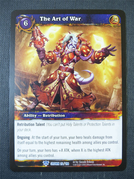 The Art of War 26/198 - WoW Card #13P