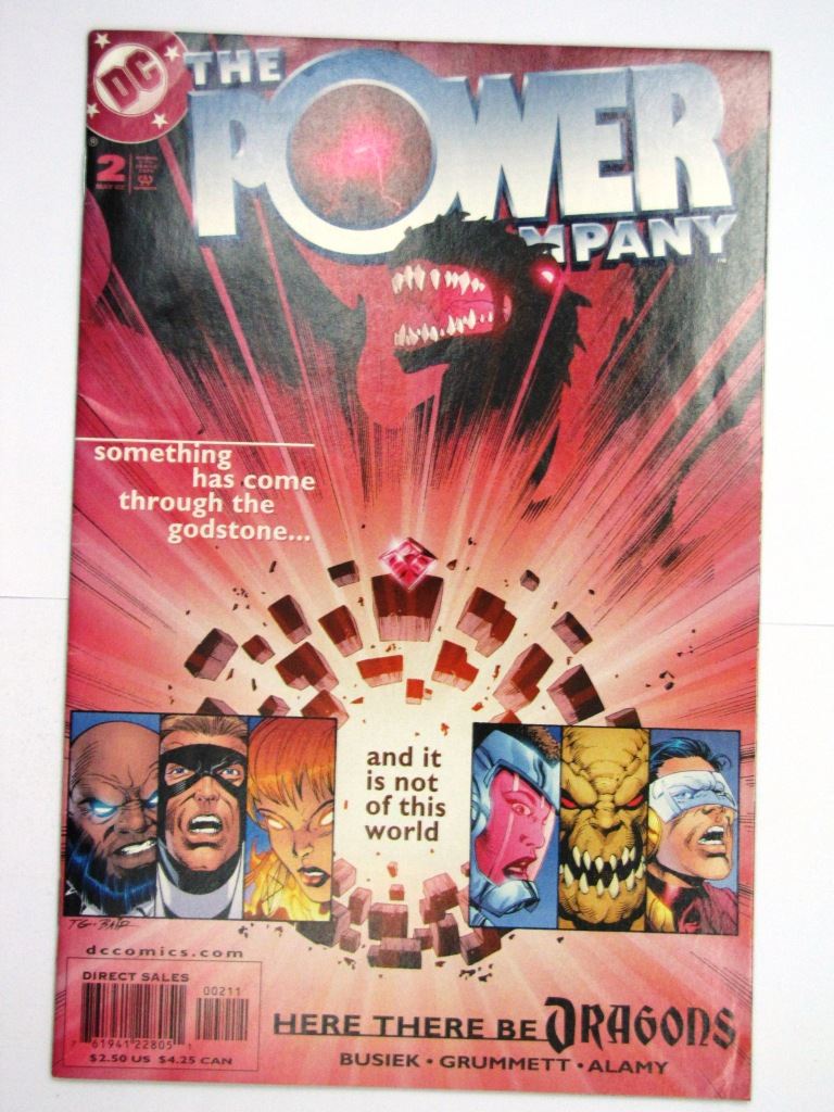 DC Comics: THE POWER COMPANY #2 MAY 2002 # 3G96