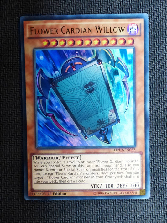 Flower Cardian Willow - DRL3 - Ultra Rare - Yugioh Card # 1J47