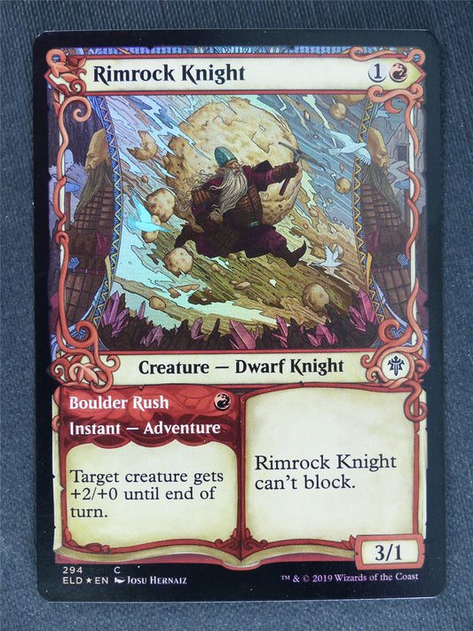 Rimrock Knight Showcase Foil - Mtg Mgic Cards #SP