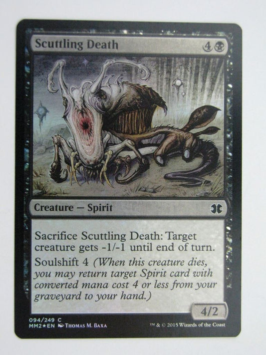 MTG MODERN MASTERS TWO FOIL: SCUTTLING DEATH # 27J51