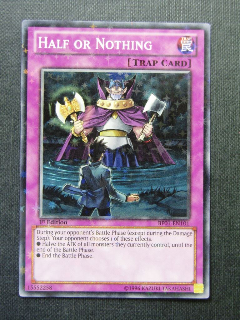 Half or Nothing BP01 Starfoil - 1st ed - Yugioh Cards # 3H28