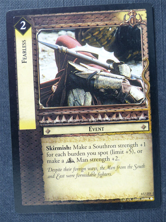 Fearless 4 U 233 - LotR Cards #2TF