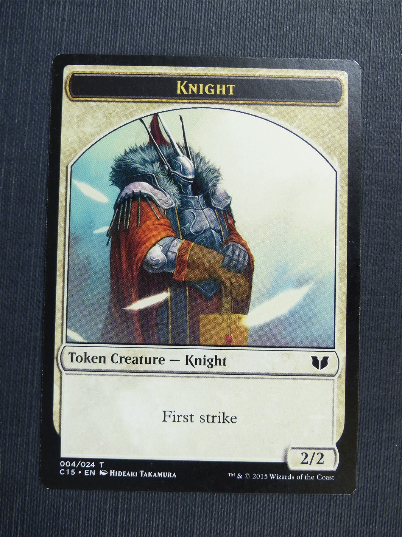 Elemental Shaman / Knight - Mtg Magic Token Cards #4PG