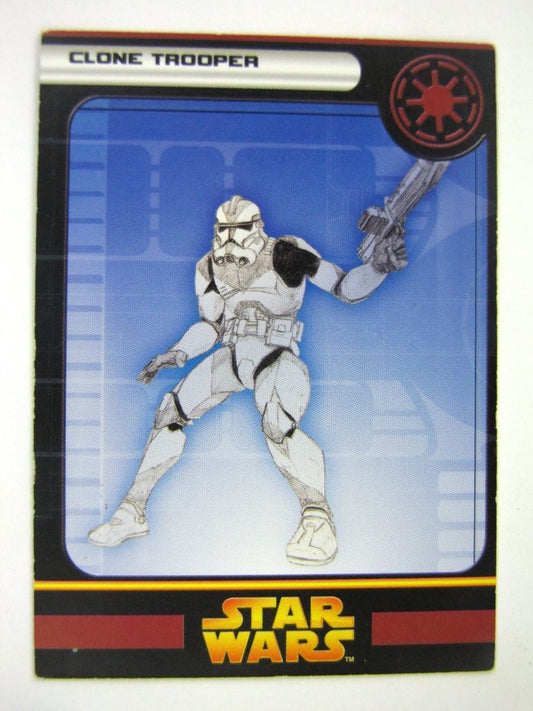 Star Wars Miniature Spare Cards: CLONE TROOPER # 11B68