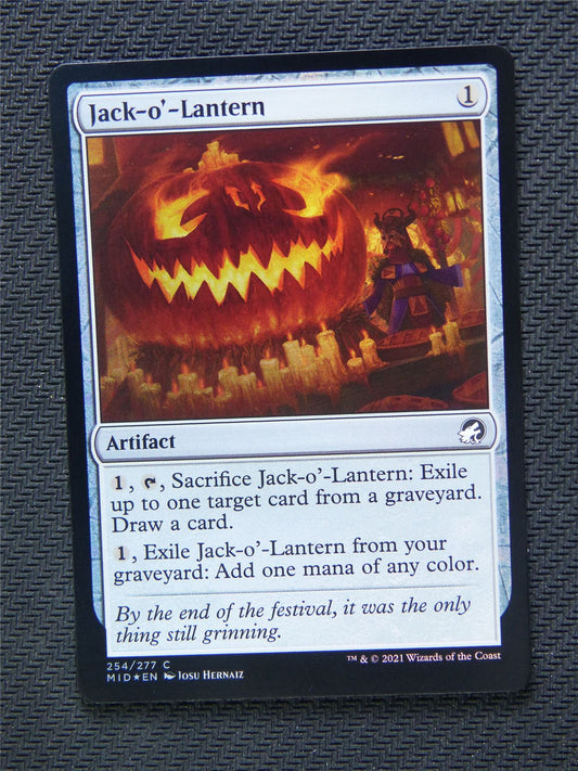 Jack O Lantern Foil - Innistrad - Mtg Card #3OA