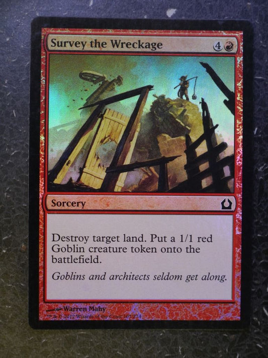 MTG Cards: SURVEY THE WRECKAGE  FOIL # 5C92