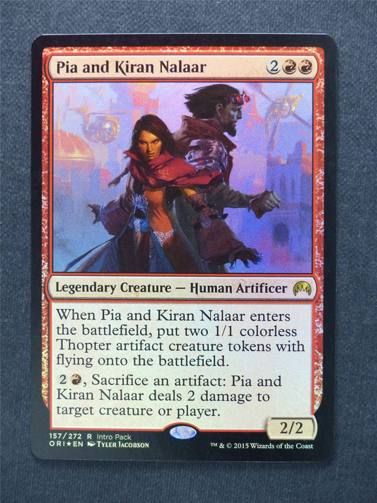 Pia and Kiran Nalaar Foil - Mtg Magic Cards #EP