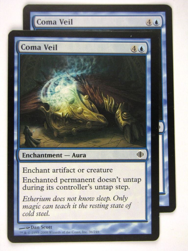 MTG Magic: The Gathering Cards: COMA VEIL x2: ALA