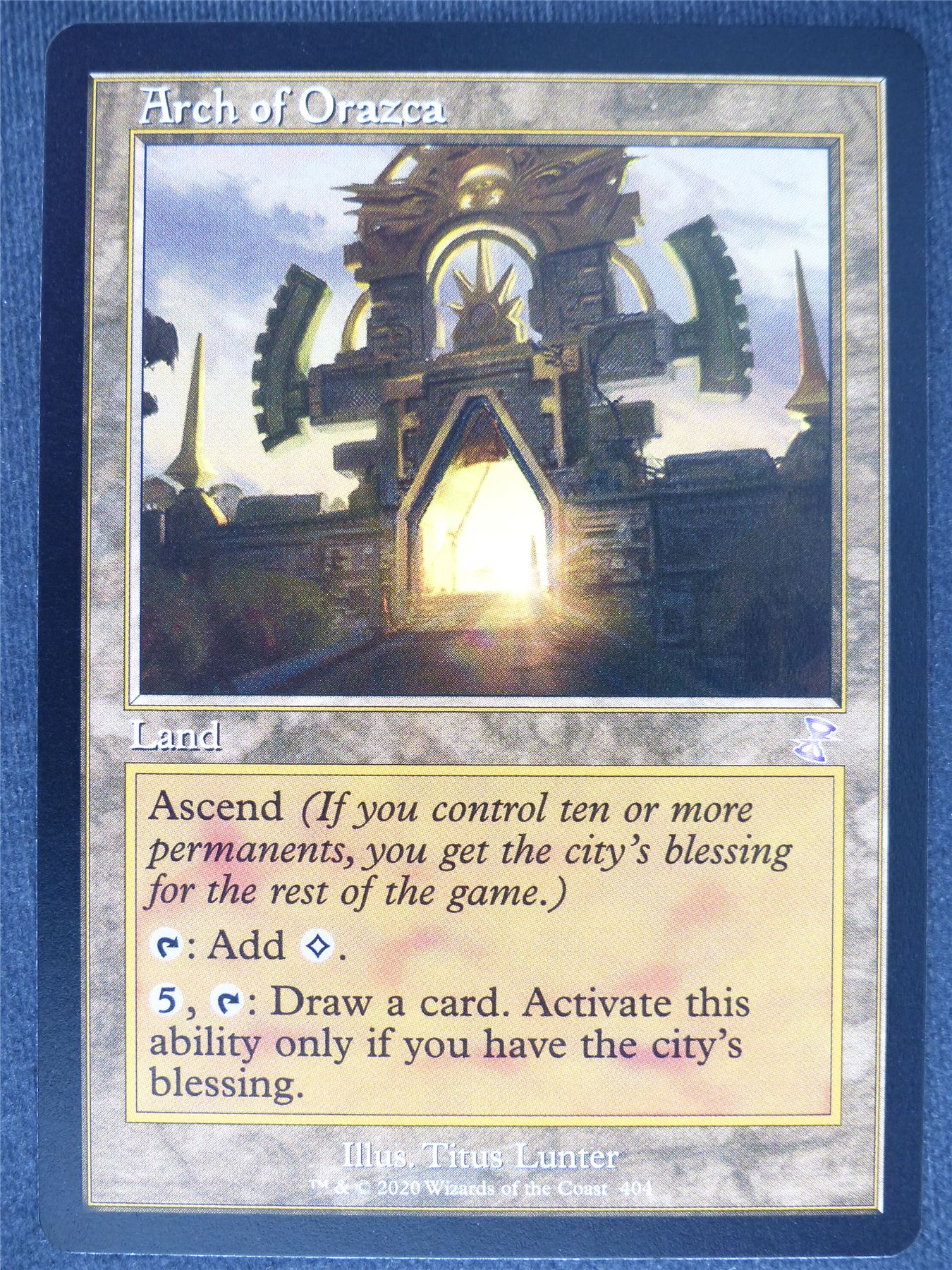 Arch of Orazca Timeshifted - Remastered - Mtg Magic Cards #P5