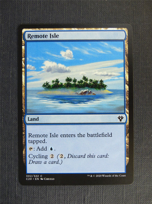 Remote Isle - C20 - Mtg Card