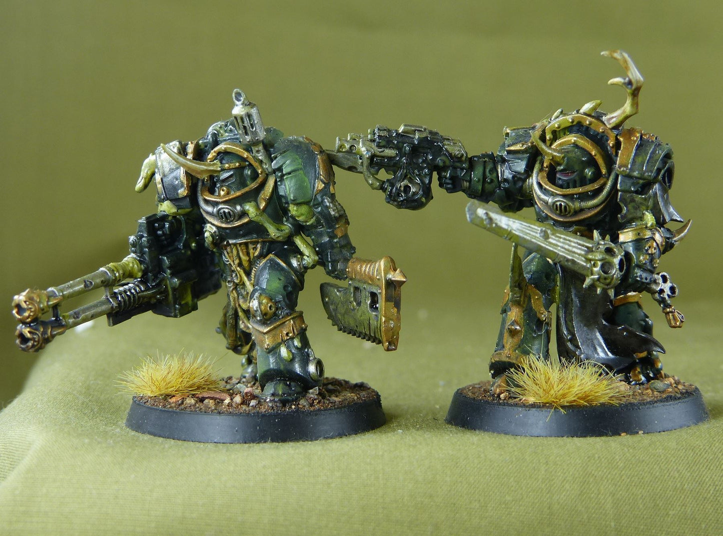 Blightlord Terminators - Painted - Death Guard - Warhammer 40K #4V –  Archeron