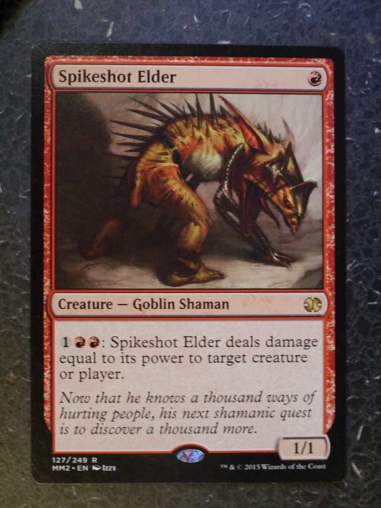 MTG Magic Cards: SPIKESHOT ELDER RARE # 6H8