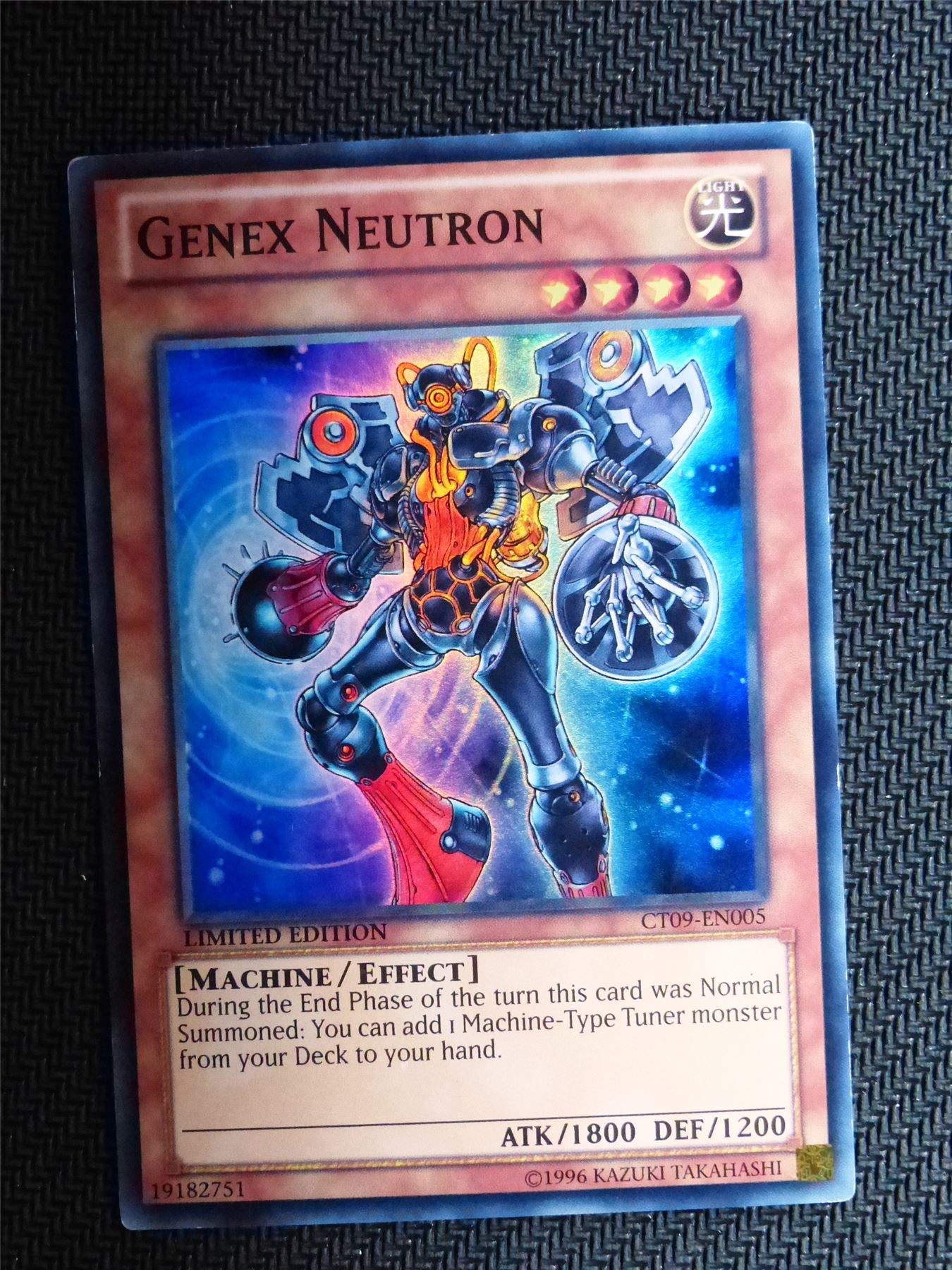 Genex Neutron  - CT09 - Super Rare - Yugioh Card # 1G84