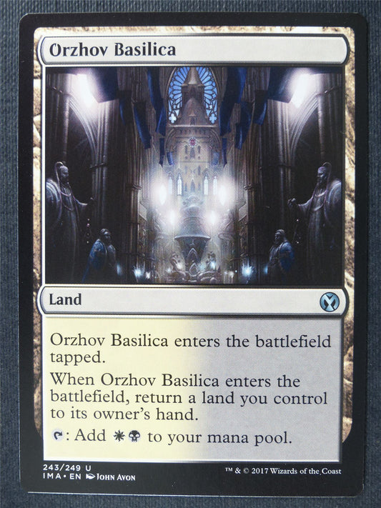 Orzhov Basilica - Mtg Card #1OX