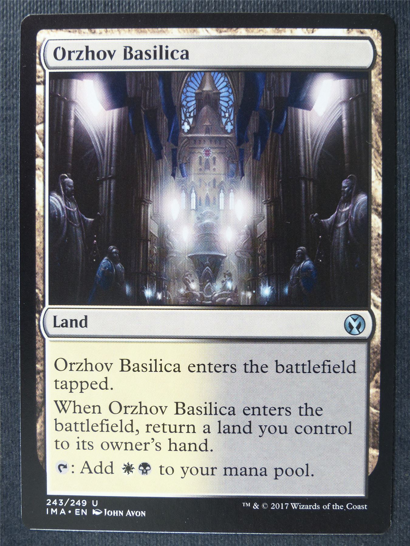 Orzhov Basilica - Mtg Card #1OX