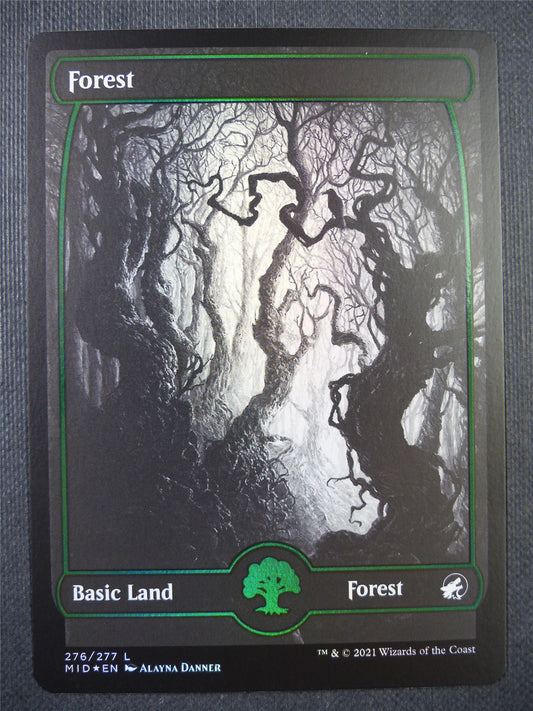 Forest 276/277 Full Art Foil - Mtg Card #6TZ