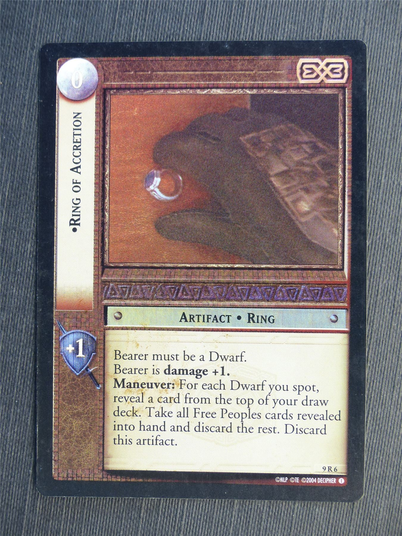 Ring of Accretion 9 R 6 Foil - LotR Cards #66S