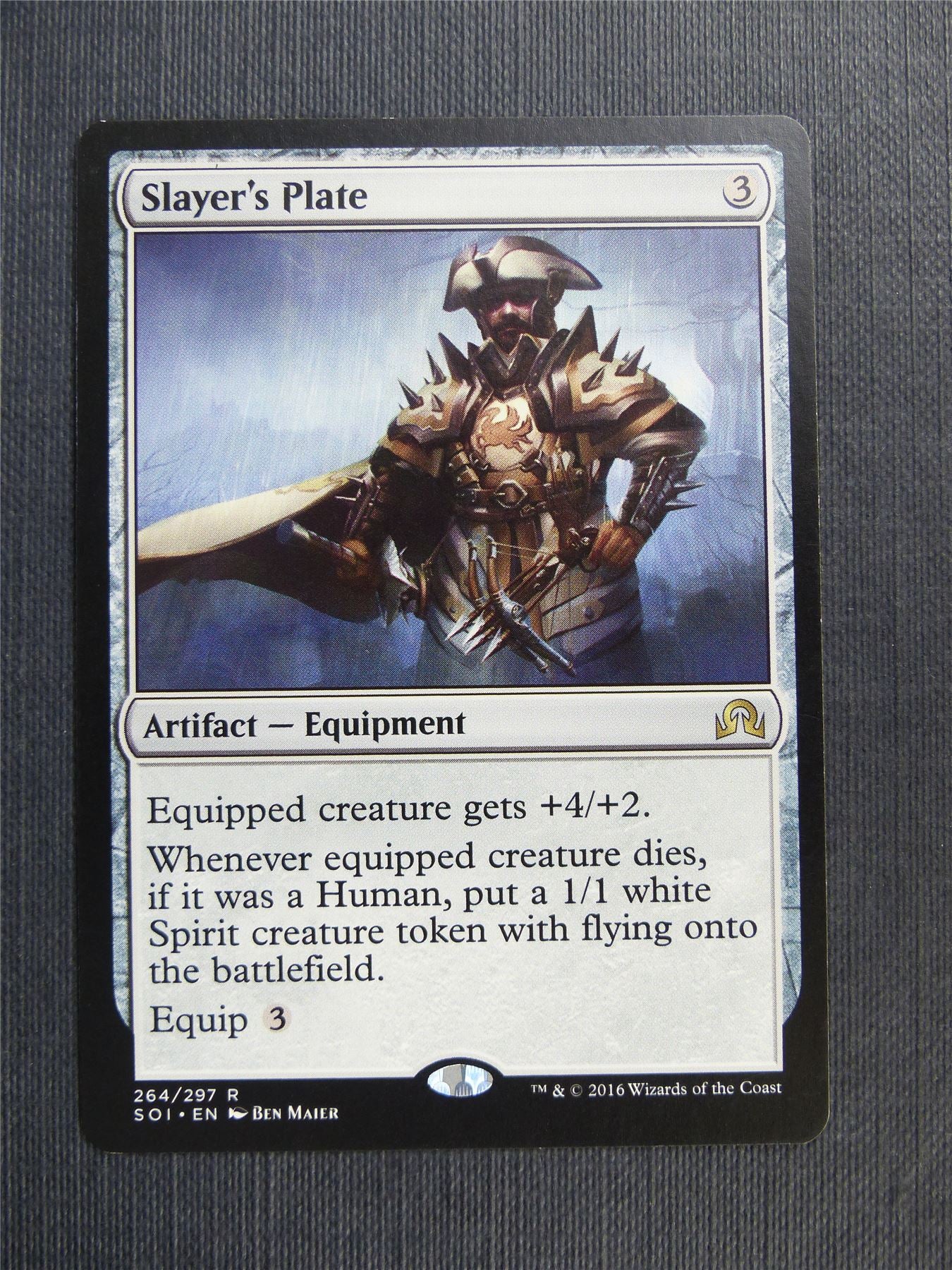 Slayer's Plate - Mtg Magic Cards #4E2