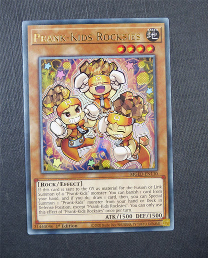 Prank Kids Rocksies MGED Rare 1st Ed - Yugioh Card #5DP