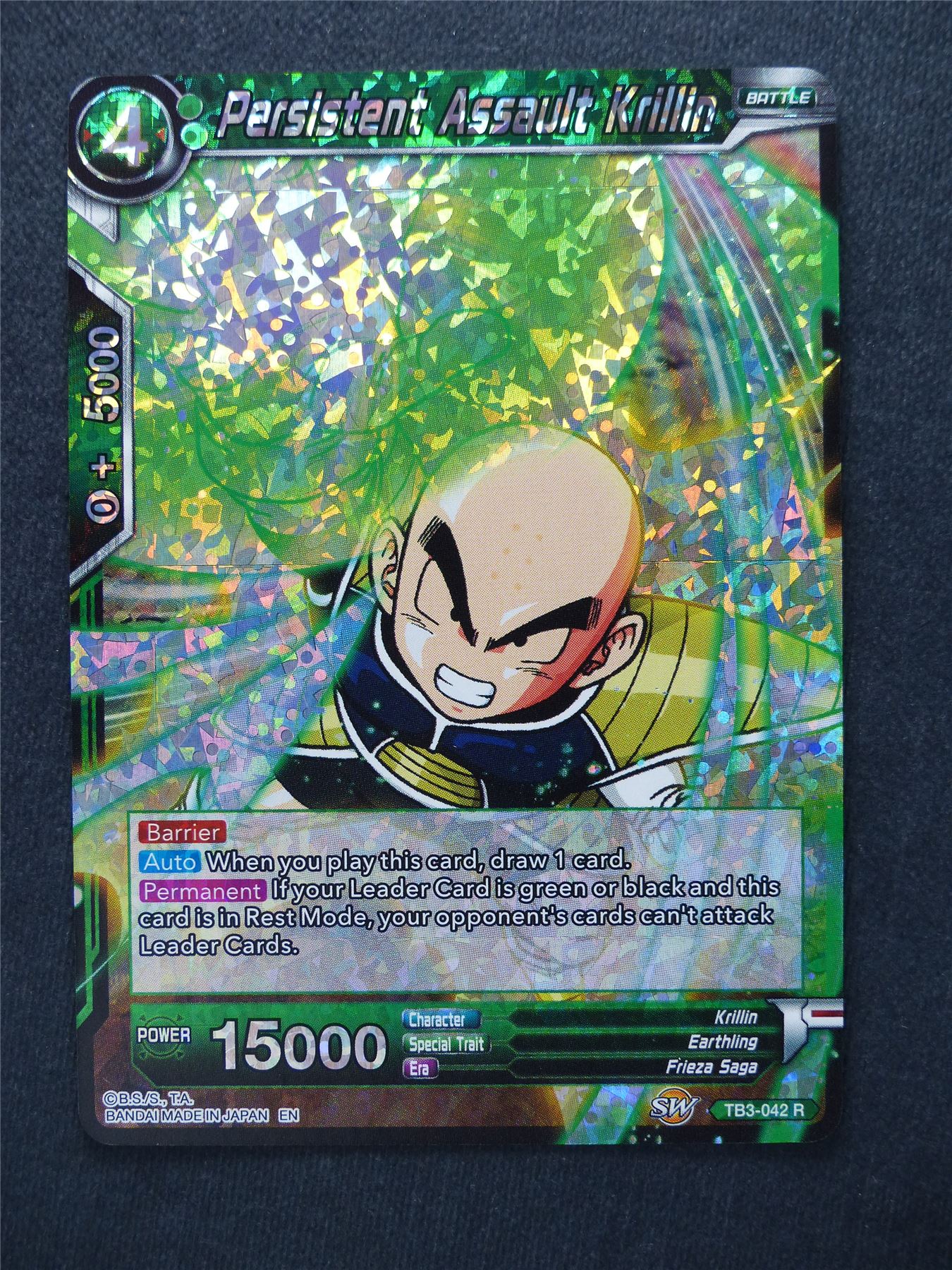 Persistent Assault Krillin - Dragon Ball Super Cards #X2