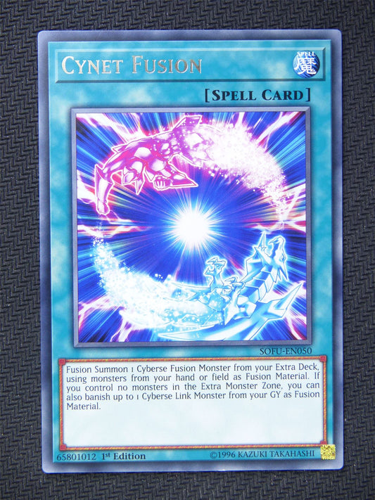 Cynet Fusion SOFU Rare - Yugioh Card #5H7