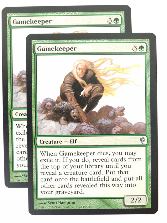 Mtg - Conspiracy - 2x Gamekeeper