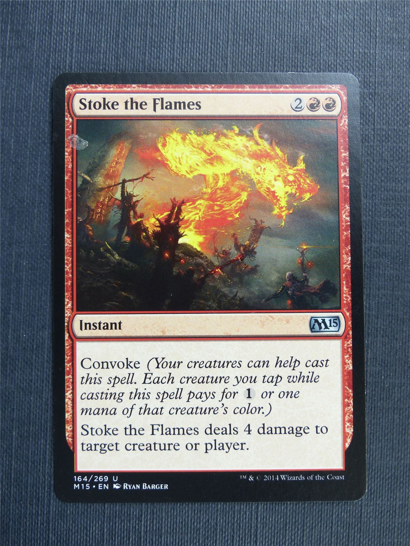 Stoke the Flames - Mtg Magic Cards #4J6