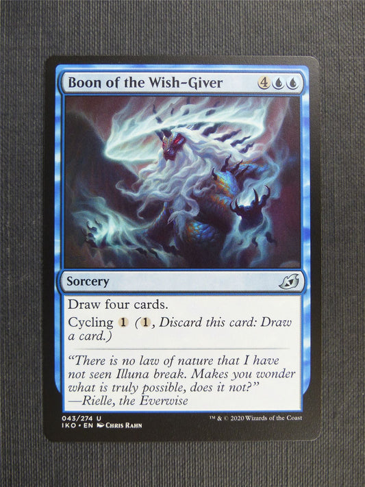 Boon of the Wish-Giver - IKO Mtg Card