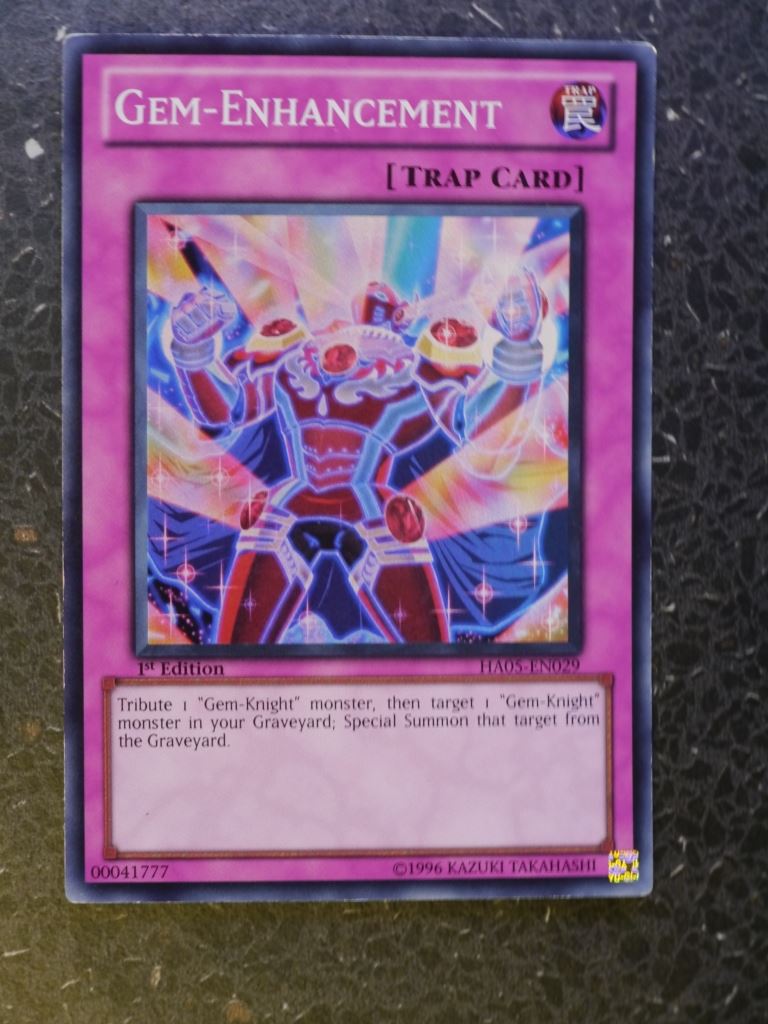 Yugioh Cards: GEM- ENHANCEMENT HA05 SUPPER RARE # 3H55