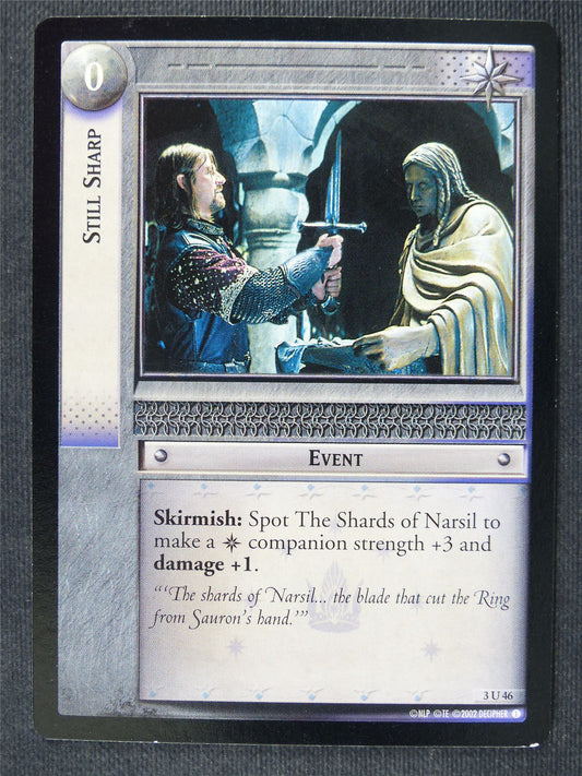 Still Sharp 3 U 46 - LotR Cards #3IZ