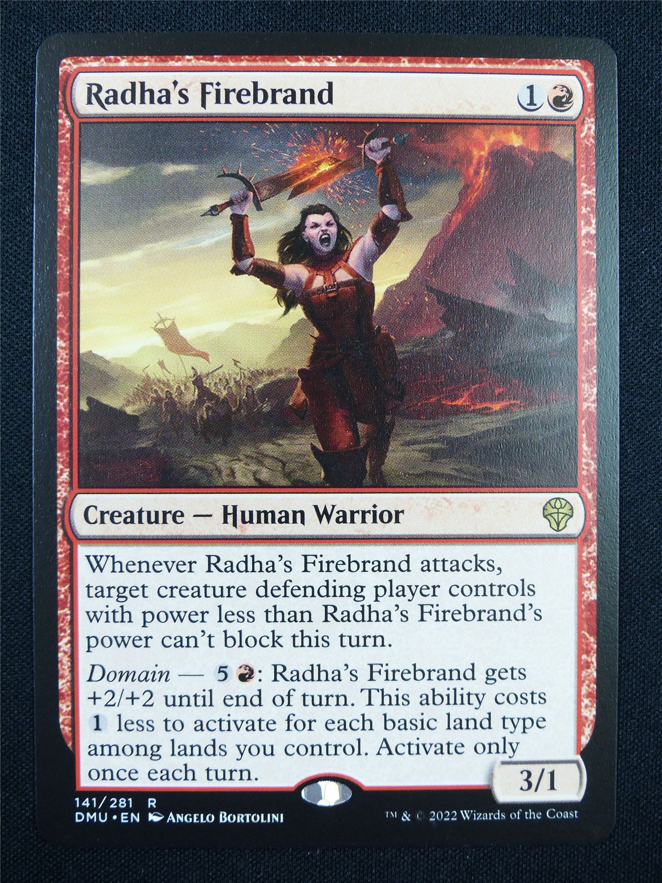 Radha's Firebrand - Mtg Card #1GB