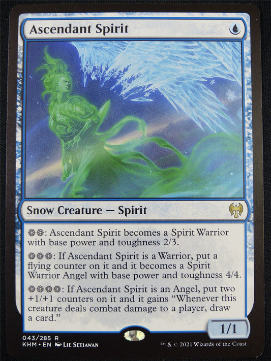 Ascended Spirit - KHM - Mtg Card #FB