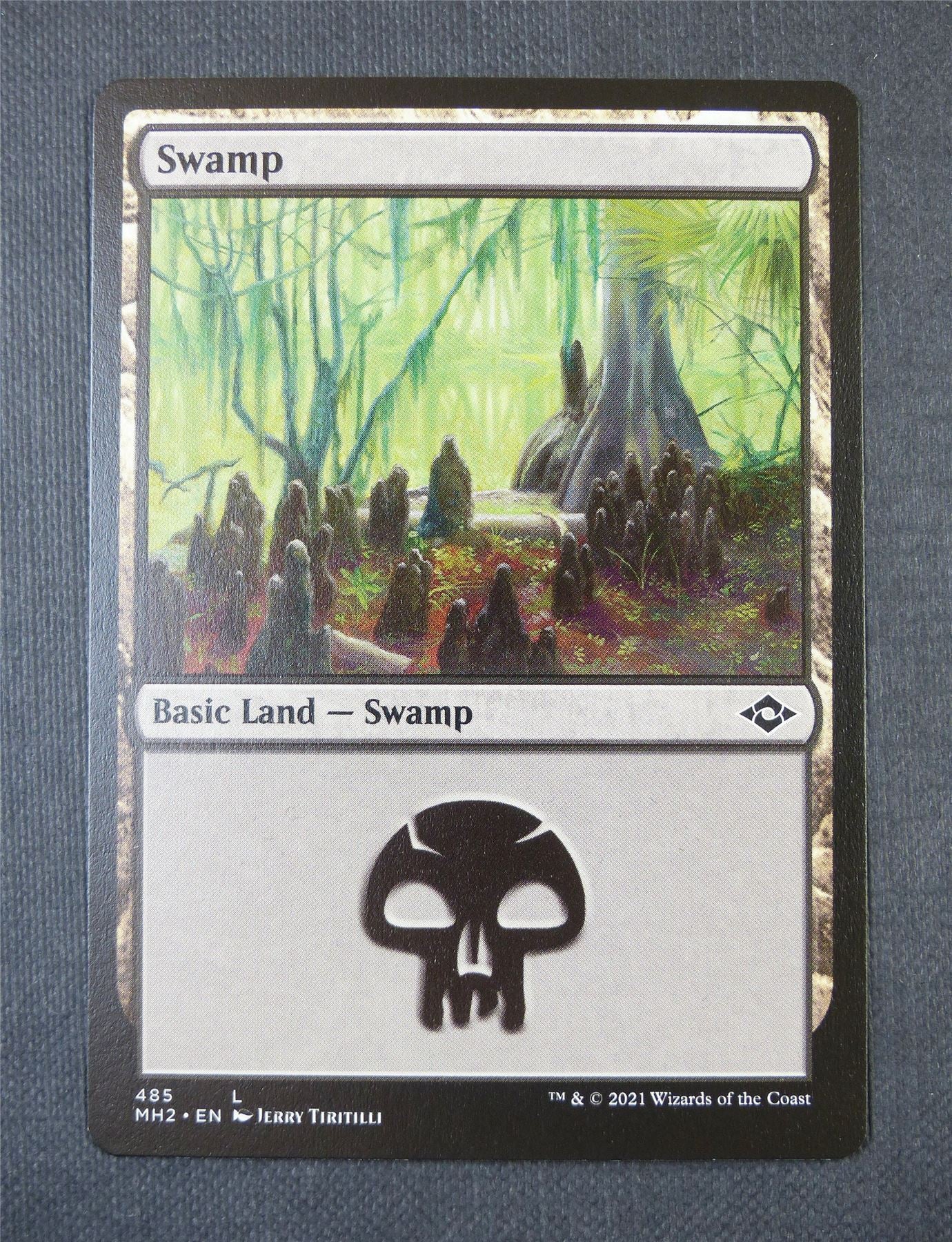 Swamp - Land - Mtg Card #55M