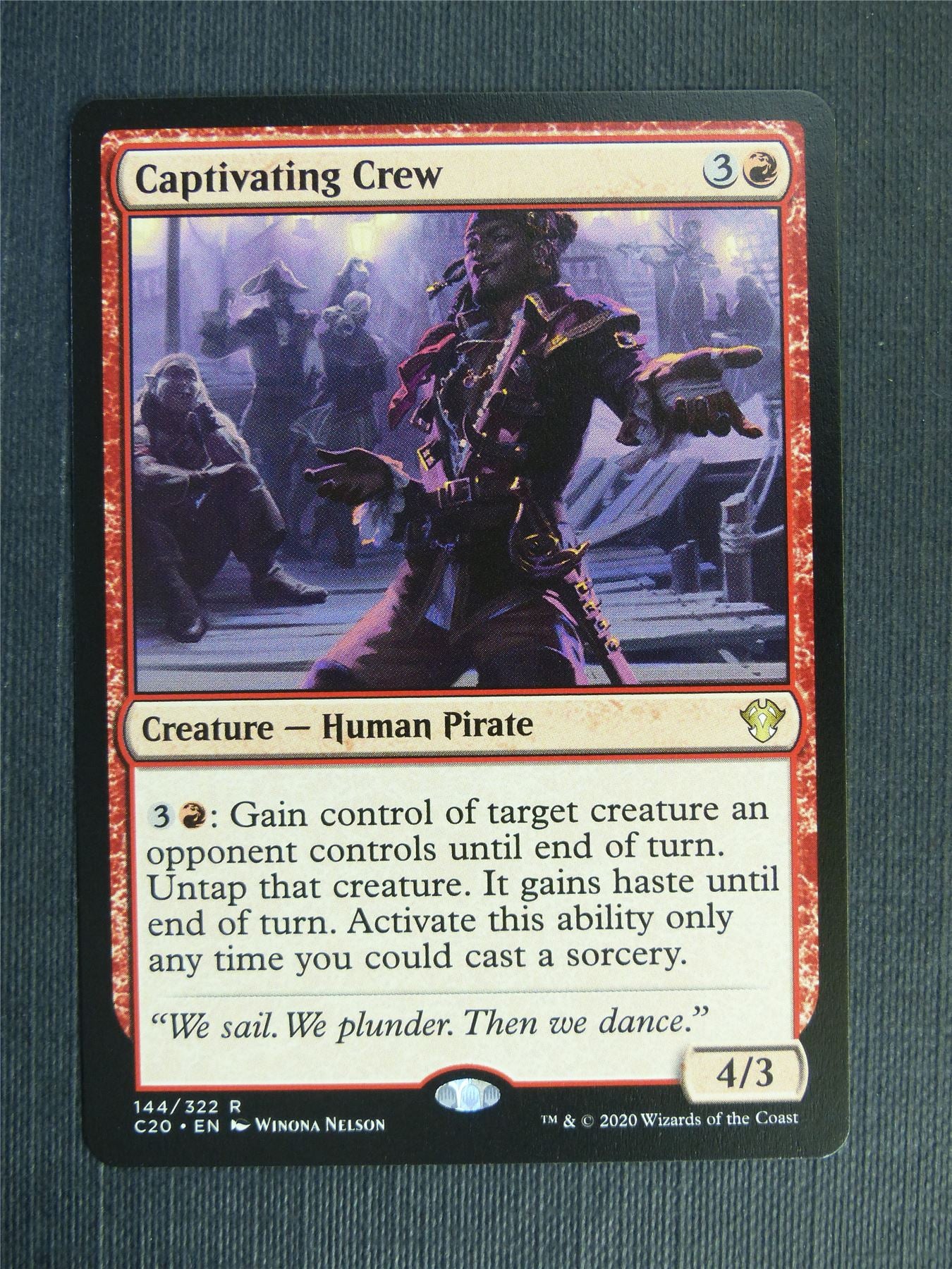 Captivating Crew - C20 - Mtg Card