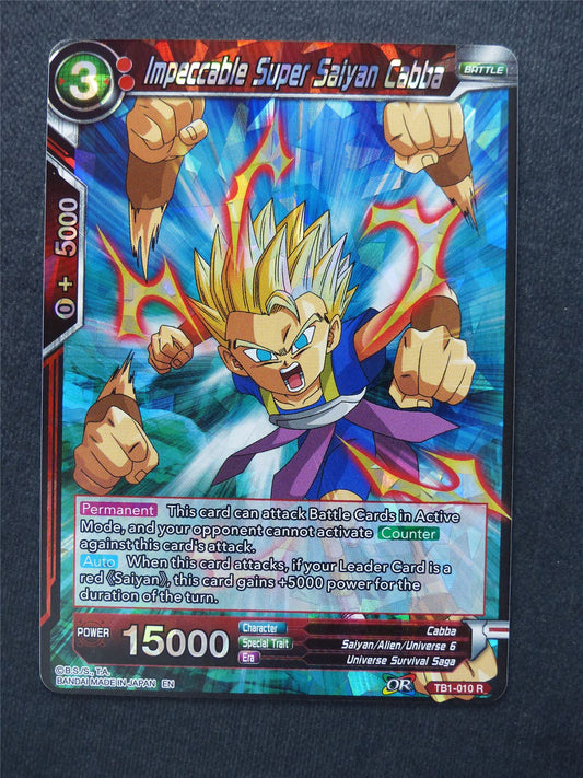 Impeccable Super Saiyan Cabba - Dragon Ball Super Cards #XQ