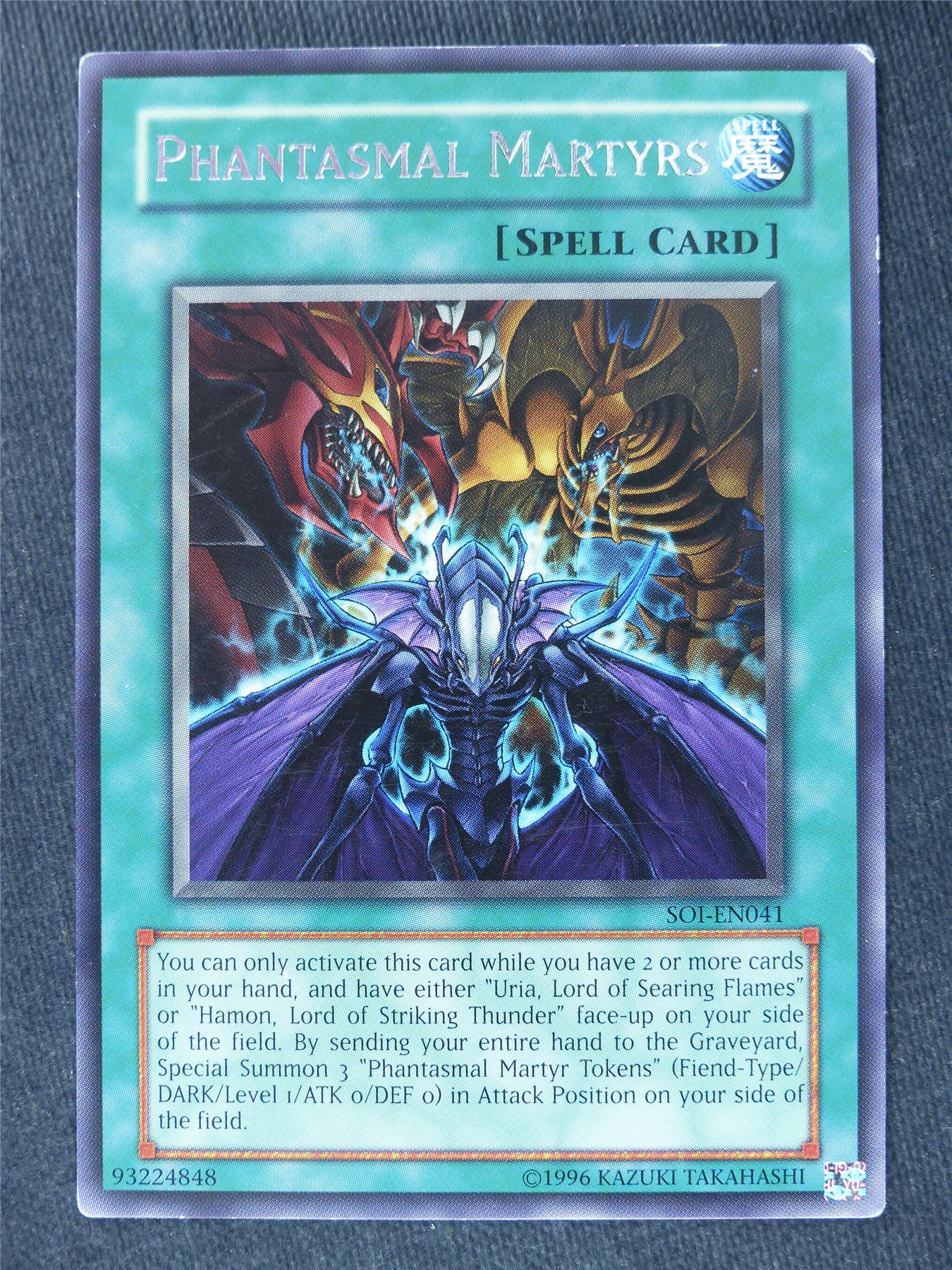 Phantasmal Martyrs SOI Rare - Yugioh Cards #14F